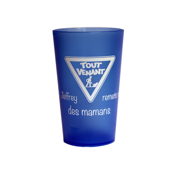 Customized cups 25/33cl silkscreen printing D+10 working days (on