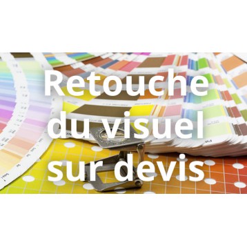 Retouche du visuel (sur devis)