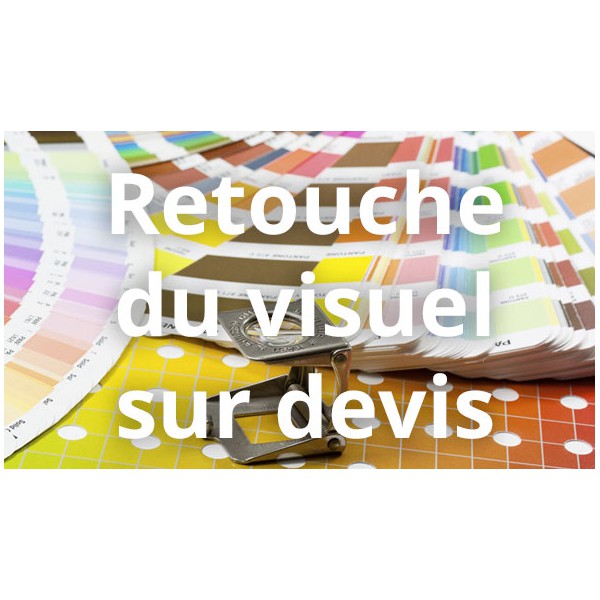 Retouche du visuel (sur devis)