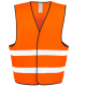 Gilet jaune de sécurité publicitaire