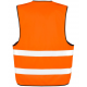 Gilet jaune de sécurité publicitaire