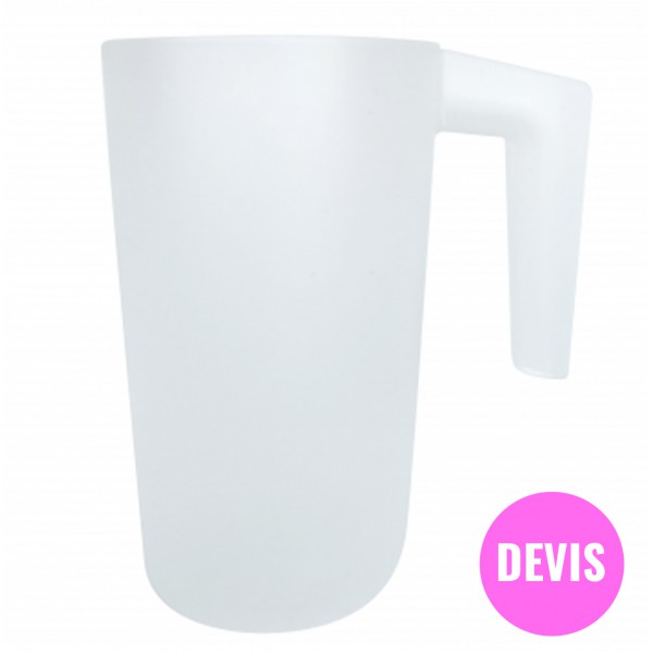 Carafe 1,5L impression sérigraphie J+10 ouvrés (sur devis)