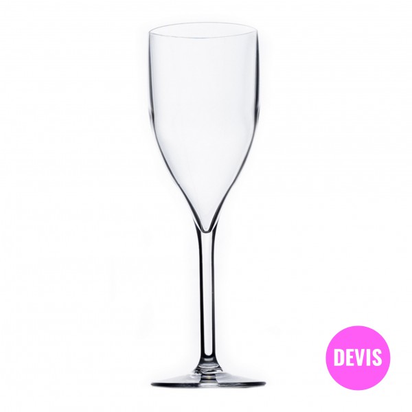 Flûte à champagne Tritan vierge (sur devis)