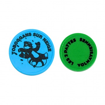 Jetons personnalisés impression 1 couleur