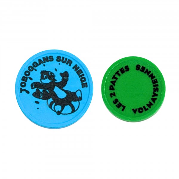 Jetons personnalisés impression 1 couleur