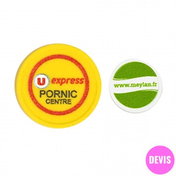 Jetons personnalisés impression quadri (sur devis)