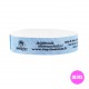 Bracelet tyvek impression noire (sur devis)