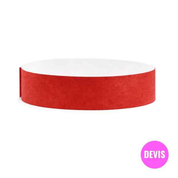Bracelet tyvek vierge (sur devis)