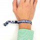 Bracelet textile en sublimation