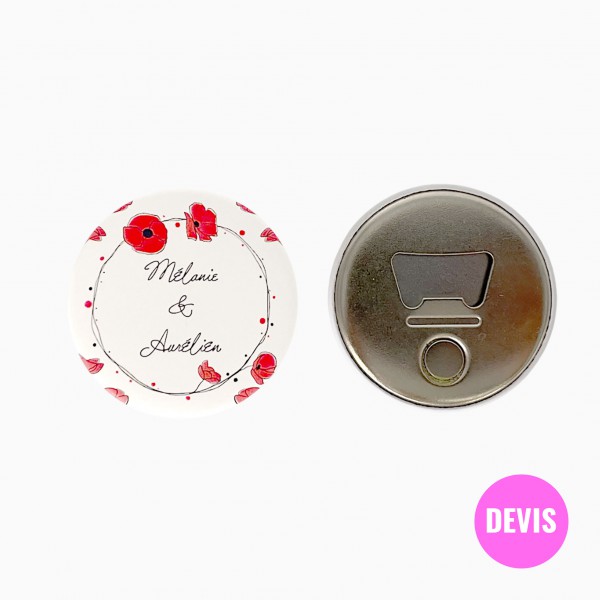 Décapsuleur soft touch (sur devis)