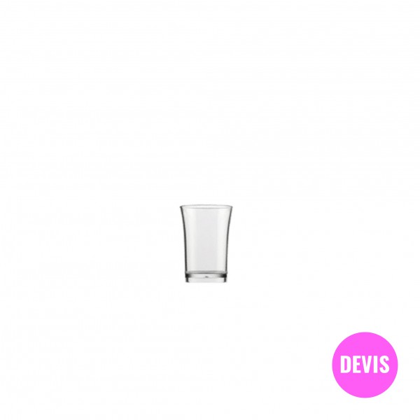 Verre Shot (3cl) Tritan vierge [sur devis]