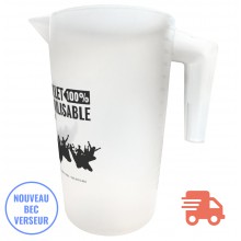 La caraffa con beccuccio 1,6L stampa 1 colore [scadenza espressa]