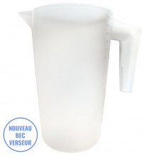 Caraffe senza stampa con beccuccio 1,6L G+5 giorni lavorativi