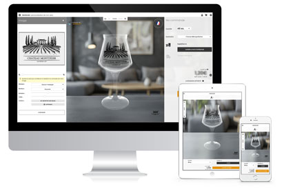 Naoglass website configurator